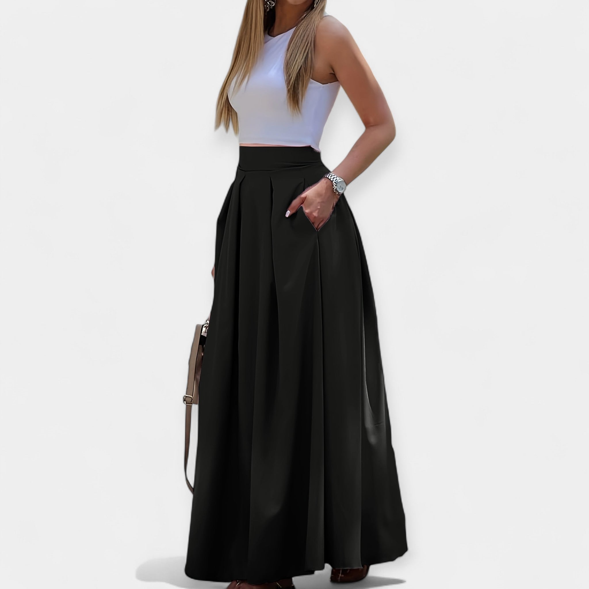 Elegáns Midi Szoknya